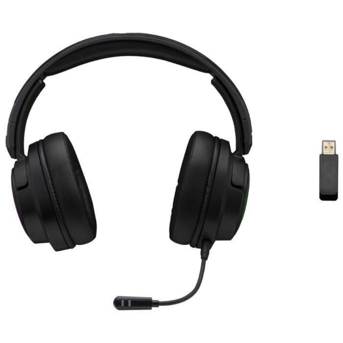 Auriculares inalámbricos para juegos - The G-Lab - KORP IRIDIUM - Micrófono - RGB - PC/PS4/Xbox One - Negro 2 Auriculares inalámbricos para juegos - The G-Lab - KORP IRIDIUM - Micrófono - RGB - PC/PS4/Xbox One - Negro 2
