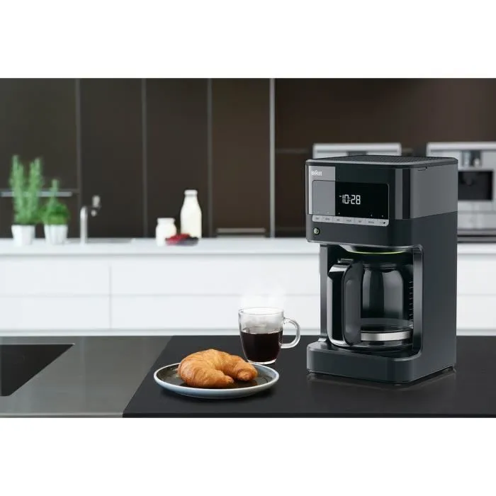 Braun Cafetiere KF7020 Cafetera Negra Programable con Parada Automática para 12 Tazas 2 Braun Cafetiere KF7020 Cafetera Negra Programable con Parada Automática para 12 Tazas 2