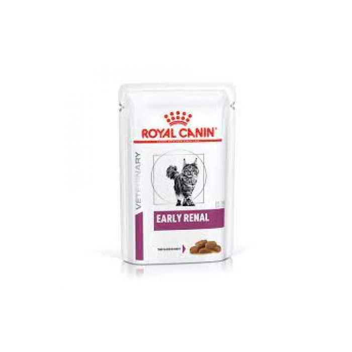 Royal Canin Feline Early Renal - Alimento Húmedo para Gatos con Problemas Renales, 12 Paquetes de 85 gr Royal Canin Feline Early Renal - Alimento Húmedo para Gatos con Problemas Renales, 12 Paquetes de 85 gr