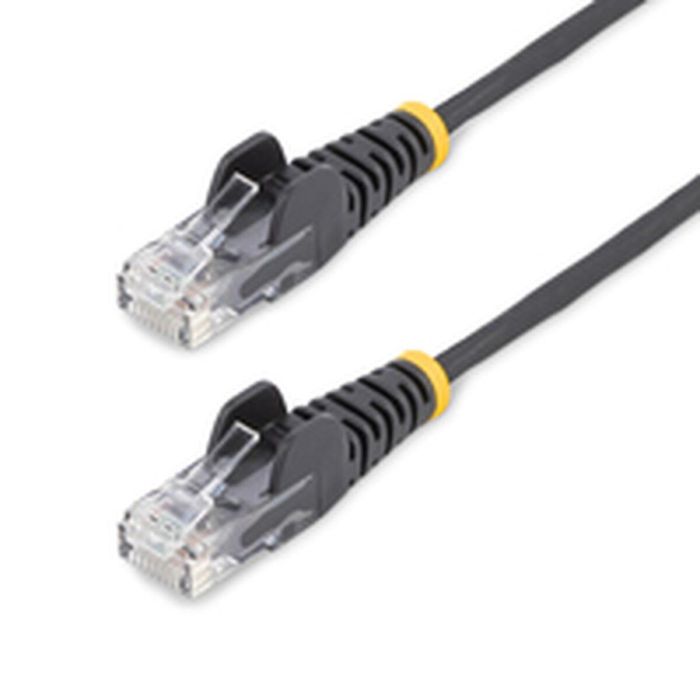 Cable de Red Rígido UTP Categoría 6 Startech N6PAT25CMBKS Negro 25 cm 0 Cable de Red Rígido UTP Categoría 6 Startech N6PAT25CMBKS Negro 25 cm 0