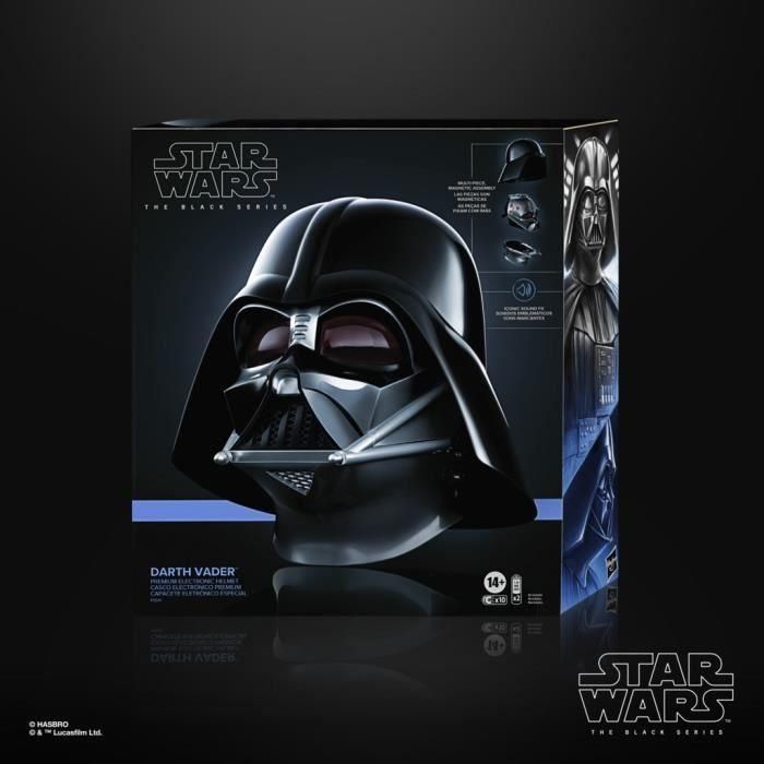 Hasbro HAS5010994187637 Casco Electrónico Darth Vader Star Wars Black Series Artículo Cosplay para Mayores de 14 años 4 Hasbro HAS5010994187637 Casco Electrónico Darth Vader Star Wars Black Series Artículo Cosplay para Mayores de 14 años 4