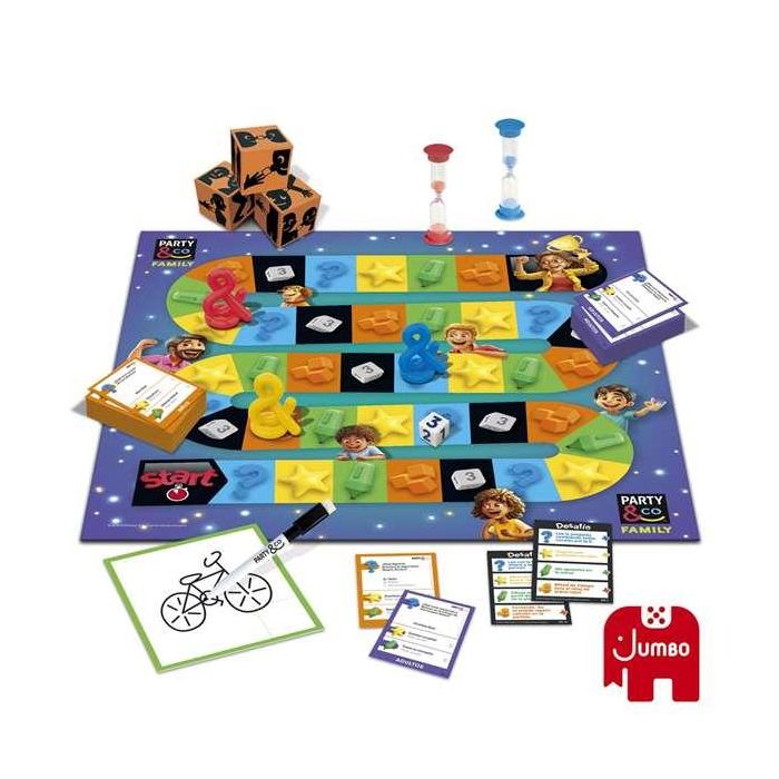 Juego party & co. family. juego de mesa para toda la familia con dos niveles de dificultad 3 Juego party & co. family. juego de mesa para toda la familia con dos niveles de dificultad 3