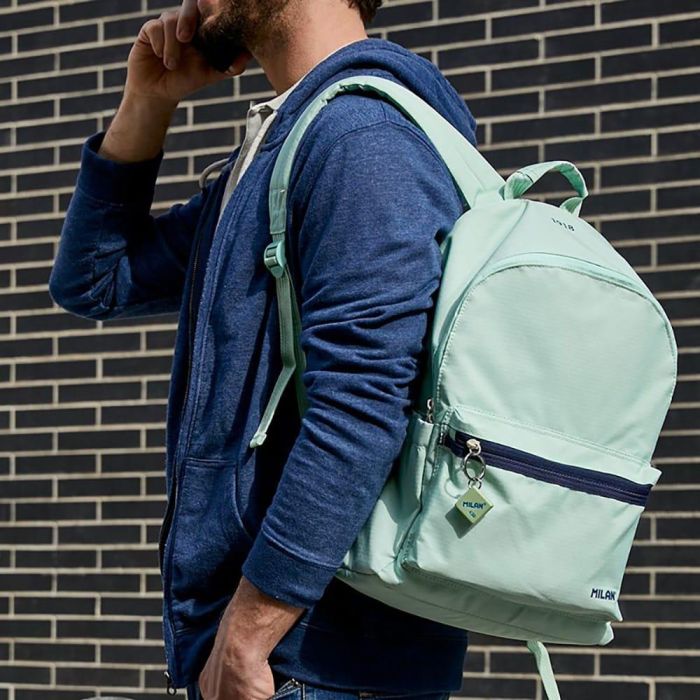 Milan Bolso De Mano Tote Bag - Tejido RIPSTOP 100% Poliéster, Rosa 4 Milan Bolso De Mano Tote Bag - Tejido RIPSTOP 100% Poliéster, Rosa 4