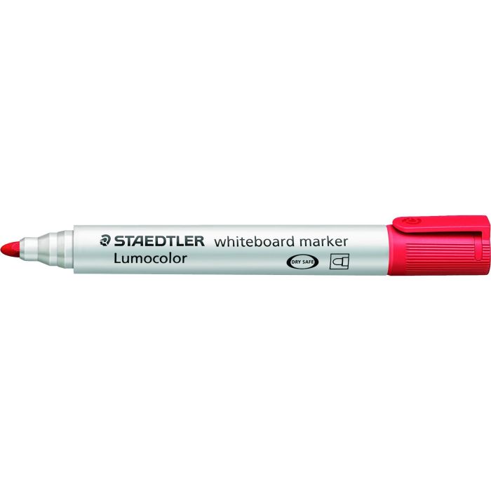 Staedtler Rotuladores Pizarra Blanca Lumocolor Punta Redonda, Estuche 4 Ud - Negro, Azul, Verde, Rojo 2 Staedtler Rotuladores Pizarra Blanca Lumocolor Punta Redonda, Estuche 4 Ud - Negro, Azul, Verde, Rojo 2