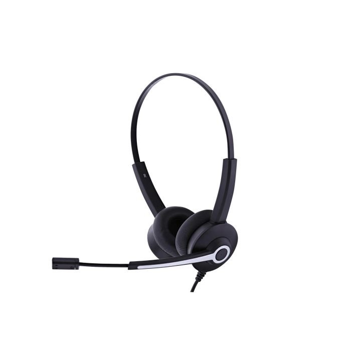 TNB ACTIV 200S - Auricular estéreo profesional con conector jack, USB-A y USB-C - negro