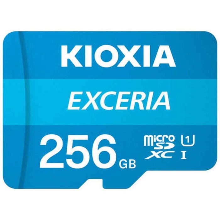 Tarjeta de Memoria Micro SD con Adaptador Kioxia Exceria UHS-I Clase 10 Azul 1 Tarjeta de Memoria Micro SD con Adaptador Kioxia Exceria UHS-I Clase 10 Azul 1