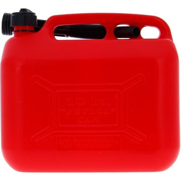 Bidón de plástico - XL TECH - 506021 - Capacidad 10 litros - Especialmente homologado para hidrocarburos 1 Bidón de plástico - XL TECH - 506021 - Capacidad 10 litros - Especialmente homologado para hidrocarburos 1