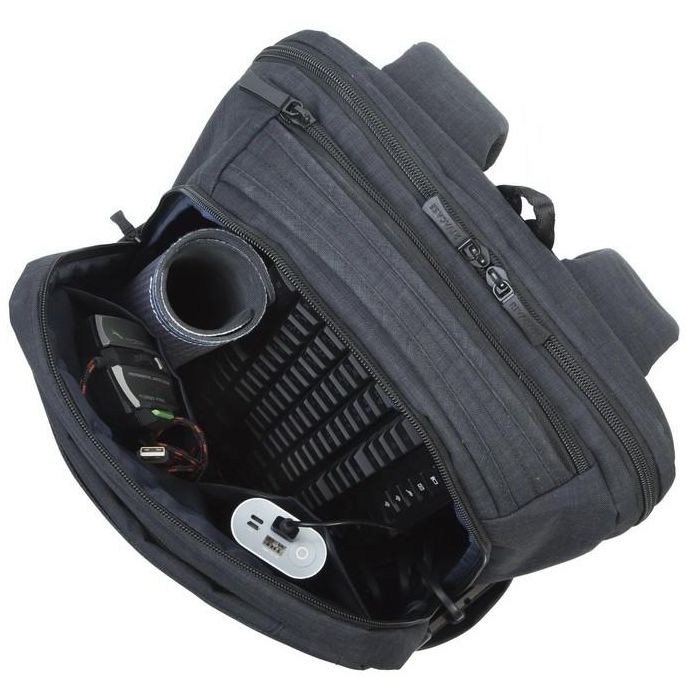 Riva NB Rucksack Biscayne 17,3" schwarz 8365 2