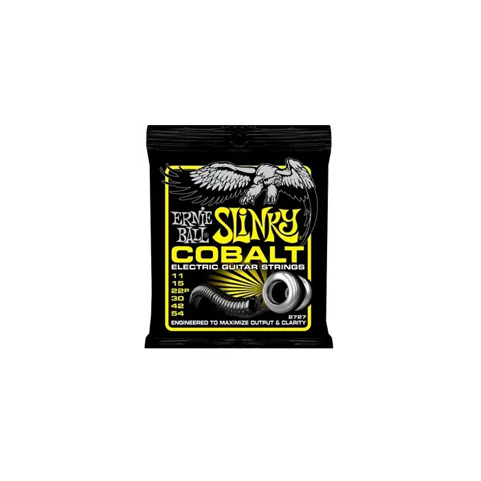 ERNIEBALL Juego Eléctrica S. Cobalt Beefy 11-54