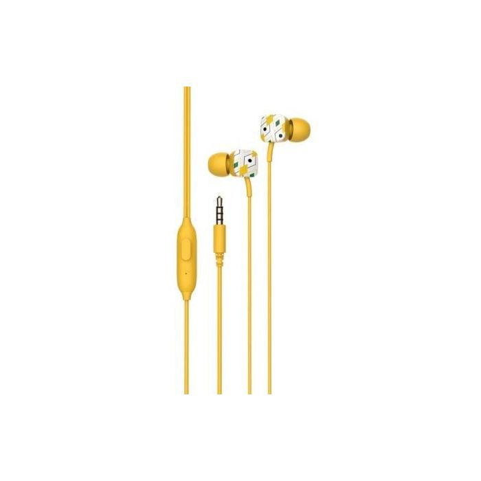 Auriculares Intrauditivos SPC Hype/ con Micrófono/ Jack 3.5/ Amarillos Auriculares Intrauditivos SPC Hype/ con Micrófono/ Jack 3.5/ Amarillos