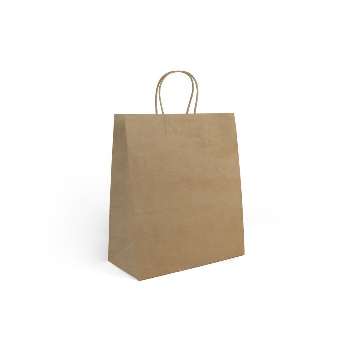 Set de 3 bolsas de papel Kraft 26x14x31 cm Algon (24 Cajas) 1 Set de 3 bolsas de papel Kraft 26x14x31 cm Algon (24 Cajas) 1
