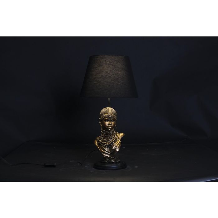Lampara Sobremesa Colonial DKD Home Decor Dorado Negro 31 x 58 x 31 cm 1 Lampara Sobremesa Colonial DKD Home Decor Dorado Negro 31 x 58 x 31 cm 1