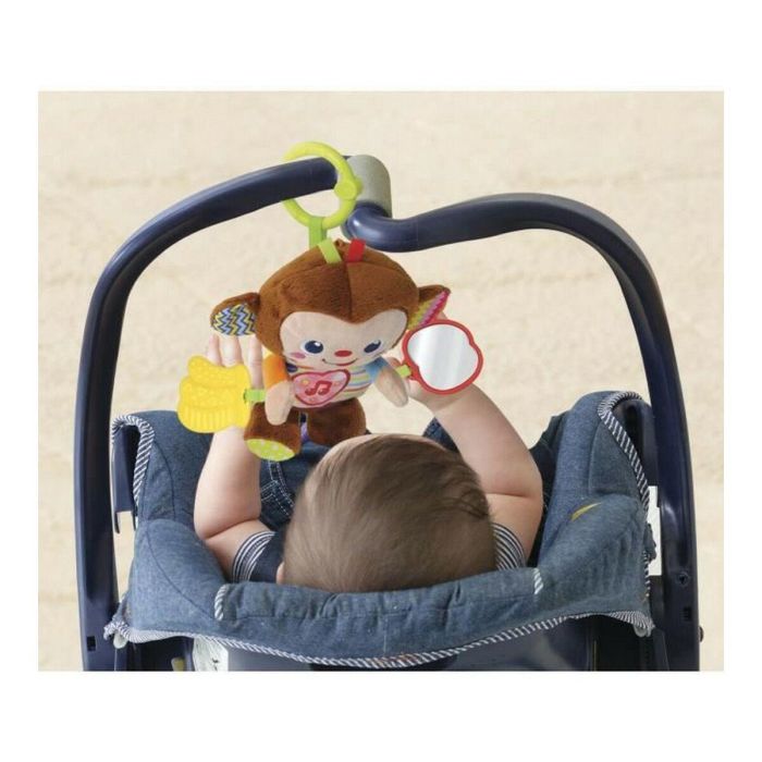 Vtech Peluche de Mono Bebé Interactivo con Mordedor Plátano, Luz y Sonido. Pilas AAA incluidas. Ideal 3-24 meses. 17x22x8 cm. 3 Vtech Peluche de Mono Bebé Interactivo con Mordedor Plátano, Luz y Sonido. Pilas AAA incluidas. Ideal 3-24 meses. 17x22x8 cm. 3