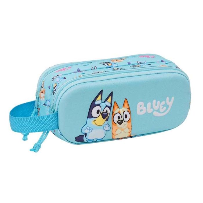 Safta Estuche Portatodo Escolar Doble Bluey 3D con 2 Cremalleras 80x210x60 mm 0 Safta Estuche Portatodo Escolar Doble Bluey 3D con 2 Cremalleras 80x210x60 mm 0