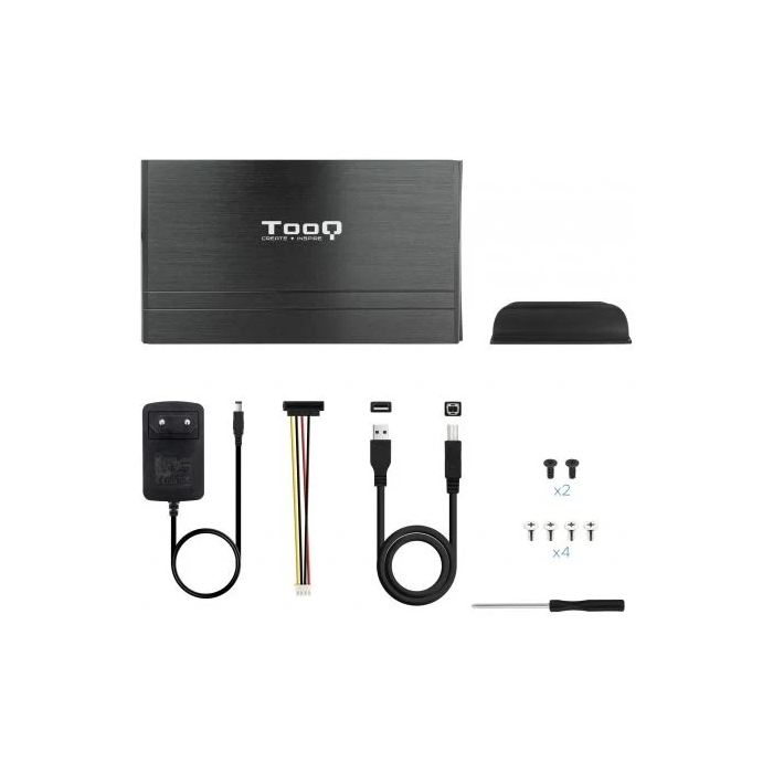 CAJA HDD TOOQ TQE-3520B 3.5'' IDE/SATA USB2.0 NEGRA 4 CAJA HDD TOOQ TQE-3520B 3.5'' IDE/SATA USB2.0 NEGRA 4