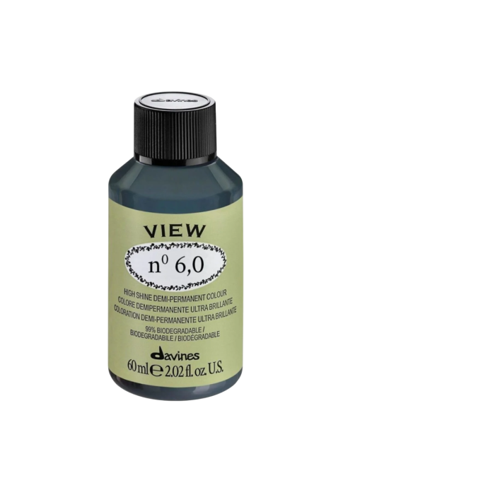 View, Tinte de cabello demi-permanente, 6.0 , 60 ml