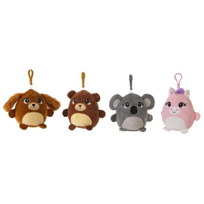 Creaciones Llopis - Set de 4 Bolígrafos Mini de Animales, 12 cm, Surtidos, Fabricados en Poliéster Creaciones Llopis - Set de 4 Bolígrafos Mini de Animales, 12 cm, Surtidos, Fabricados en Poliéster