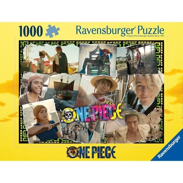 Ravensburger 1200-1500 Rompecabezas de 1000 piezas "Buscando una pieza" Calidad Premium para Adultos +14 años. Ideal para relajación. 1