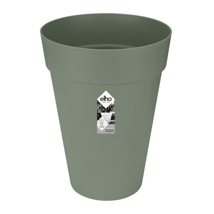 ELHO Loft Urban Maceta redonda High 35 - Verde - Ø 34 x H 45 cm - exterior - 100% reciclado ELHO Loft Urban Maceta redonda High 35 - Verde - Ø 34 x H 45 cm - exterior - 100% reciclado