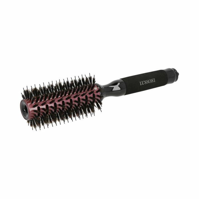 Lussoni Cepillo para Pelo Natural Style 28 mm con Cerdas Mixtas de Jabalí y Nailon, Diseño Ventilado Cerámico para Brillo y Rapidez 3 Lussoni Cepillo para Pelo Natural Style 28 mm con Cerdas Mixtas de Jabalí y Nailon, Diseño Ventilado Cerámico para Brillo y Rapidez 3