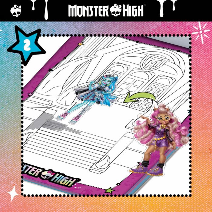Set de Dibujo Monster High (6 Unidades) 3 Set de Dibujo Monster High (6 Unidades) 3