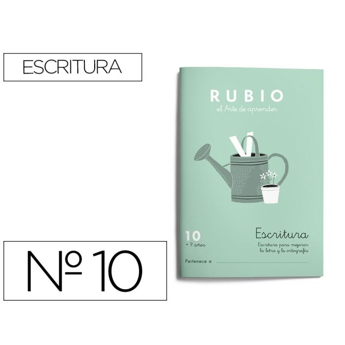 Cuaderno Rubio Caligrafia Nº 10 10 unidades