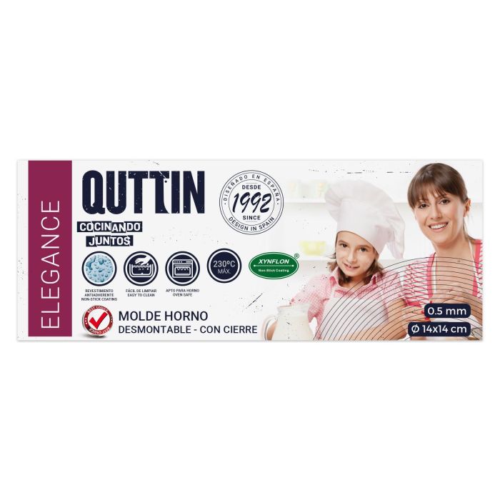 Molde para horno Quttin 14x12 cm con cierre (12 Unidades) 8 Molde para horno Quttin 14x12 cm con cierre (12 Unidades) 8