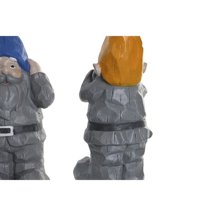 Figura Terraza Y Jardin DKD Home Decor Gris Rojo 18.3 x 48.2 x 25 cm (3 Unidades) 2 Figura Terraza Y Jardin DKD Home Decor Gris Rojo 18.3 x 48.2 x 25 cm (3 Unidades) 2