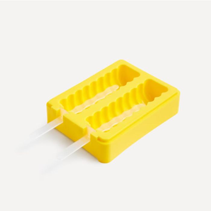 Quttin Molde para 2 Helados de Silicona 13x10.5x3 cm 7