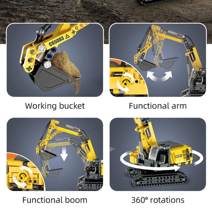 DEQUBE Excavadora 467 Pzas 3