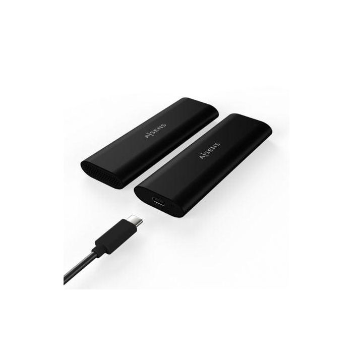 AISENS CAJA EXTERNA M.2 (NGFF) ASM2-014B SATA/NVME A USB3.1 GEN2, NEGRA 2 AISENS CAJA EXTERNA M.2 (NGFF) ASM2-014B SATA/NVME A USB3.1 GEN2, NEGRA 2