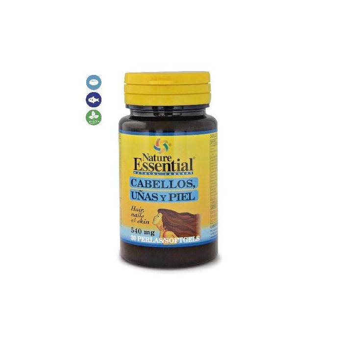 Cabellos, Uñas Y Piel 540 Mg. 30 Perlas Cabellos, Uñas Y Piel 540 Mg. 30 Perlas