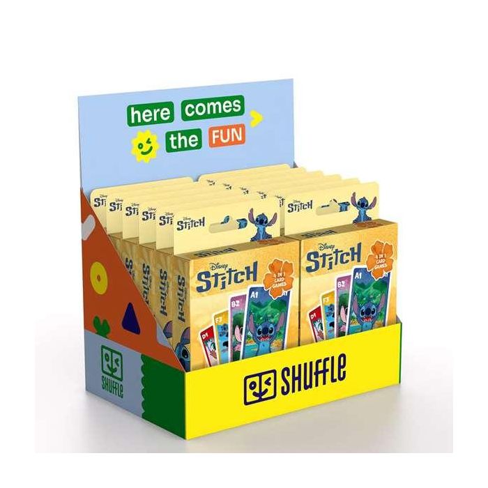Fournier Baraja Infantil Stitch para Niños a Partir de 3 Años 7