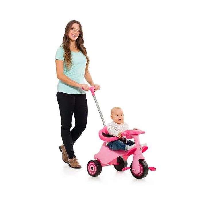 Molto Triciclo Urban Trike City Evolutivo 5 en 1 Rosa 89 cm para Bebés desde 10 Meses, Estructura de Metal y Plástico 5 Molto Triciclo Urban Trike City Evolutivo 5 en 1 Rosa 89 cm para Bebés desde 10 Meses, Estructura de Metal y Plástico 5