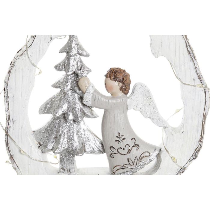 Figura Navidad Moderna DKD Home Decor Blanco Dorado 4.5 x 19 x 17 cm (2 Unidades) 3 Figura Navidad Moderna DKD Home Decor Blanco Dorado 4.5 x 19 x 17 cm (2 Unidades) 3