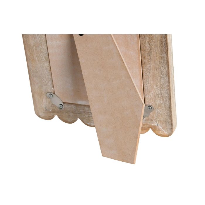 DKD Home Decor Marco de Fotos 10x15 cm Estilo Colonial, Madera de Mango Natural, Acabado Decapé, 2 x 21 x 16 cm 2