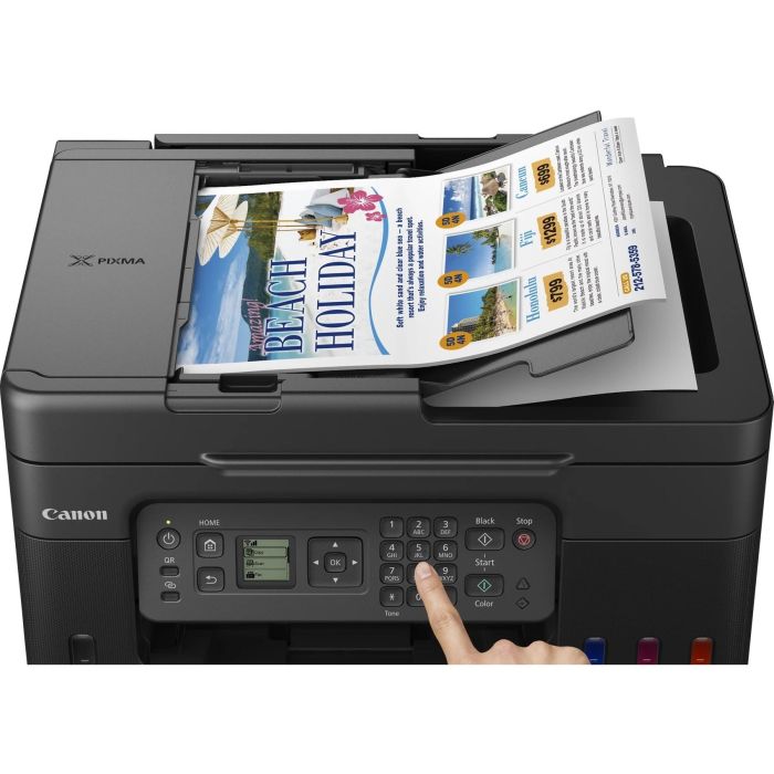 Canon G4570 Megatank Impresora Multifunción 4 en 1 Inyección de Tinta Color Wi-Fi ADF Negro 3