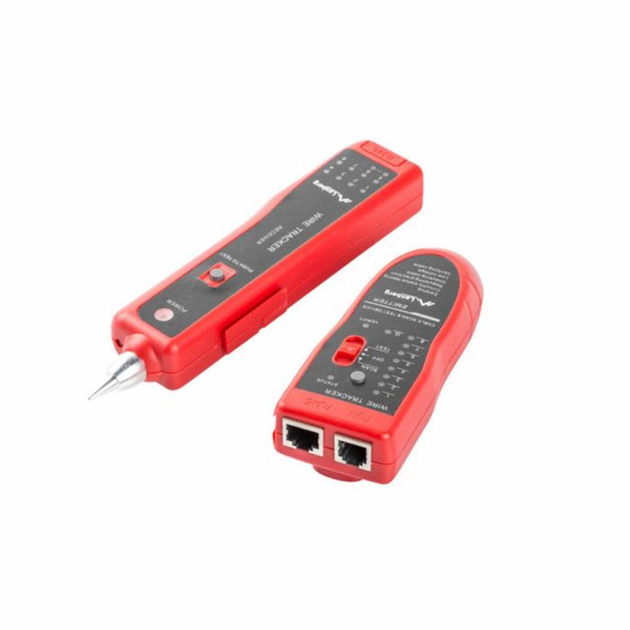 Lanberg NT-0501 Tester Rastreador de Cables para Pares RJ-45 Herramienta de Red Multifuncional 2