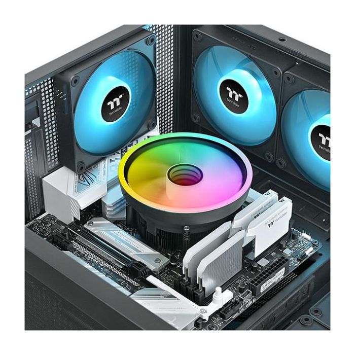 Thermaltake UX150-L ARGB Sync Refrigerador de aire PWM Negro 13cm para Procesador 5