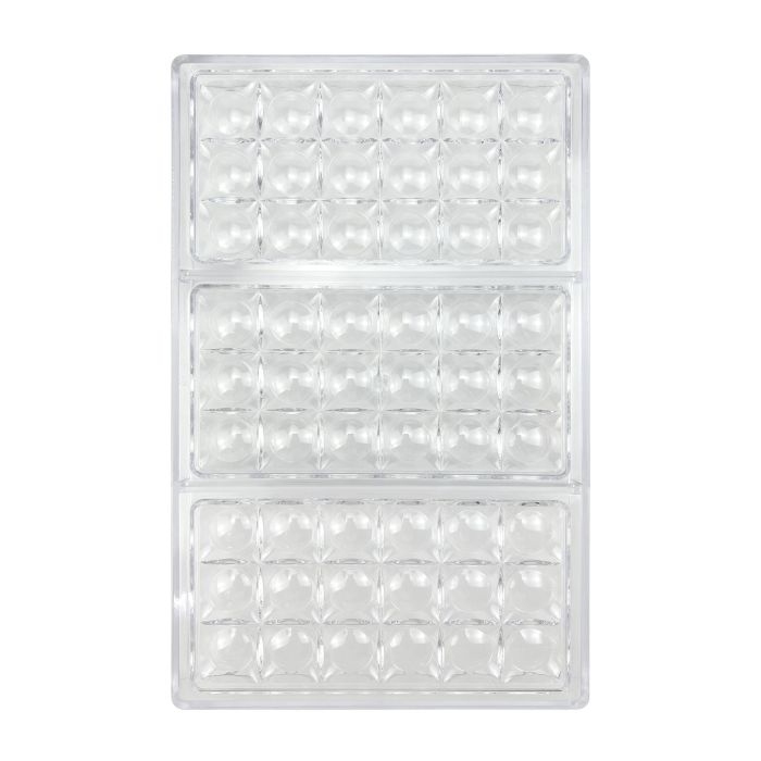 Quttin Molde Para Chocolate Surtido 17.5 cm Ancho x 2.5 cm Alto x 27.5 cm Largo (12 Unidades)