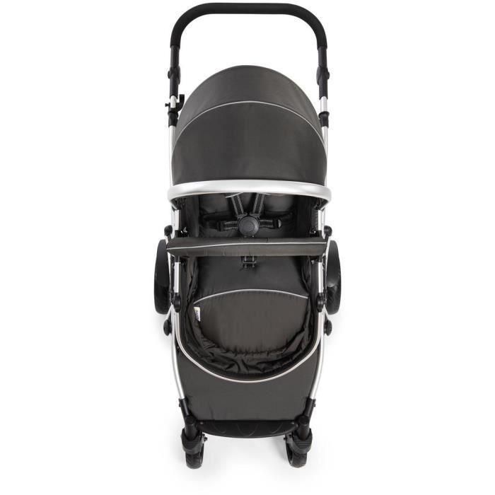 HAUCK Duett 2 Cochecito Doble Negro, con Asiento Reversible y 2º Asiento Desmontable, para Hermano y Bebé Desde el Nacimiento 2 HAUCK Duett 2 Cochecito Doble Negro, con Asiento Reversible y 2º Asiento Desmontable, para Hermano y Bebé Desde el Nacimiento 2