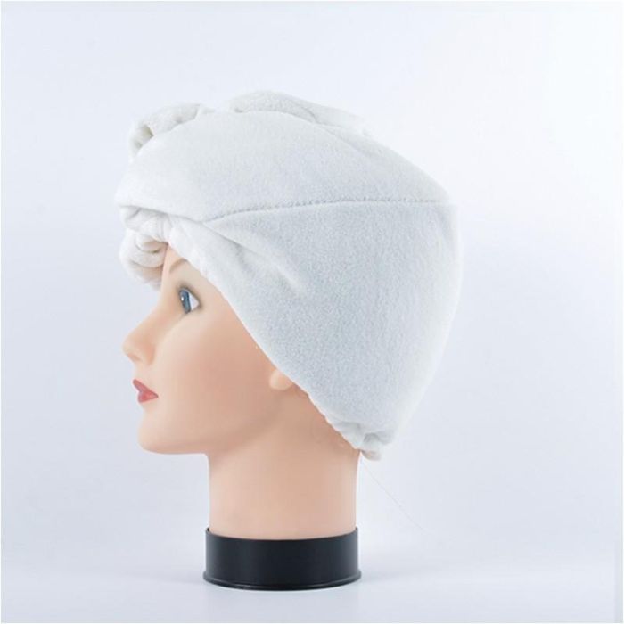 Turbante Para El Pelo Extensible Blanco Turban Cosmetic Bifull Bifull