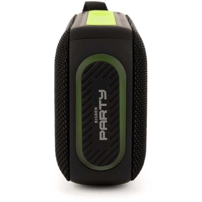 Bigben Party BIG3499550389845 Altavoz Bluetooth luminoso Negro y amarillo 1