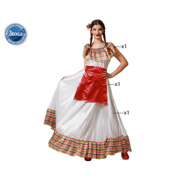 Disfraz Mejicana Mujer Adulto XS-S Disfraz Mejicana Mujer Adulto XS-S