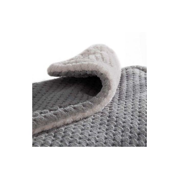 Orbegozo Manta Eléctrica MAH 1750 Gris, 3 Niveles de Temperatura, Calentamiento Rápido, Lavable, 170x100 cm 2