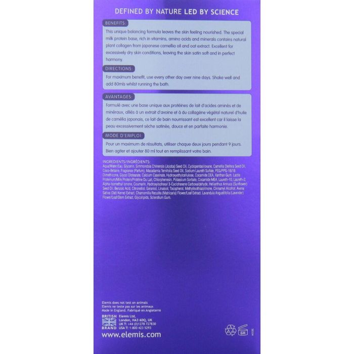 Leche Corporal Elemis 400 ml 10 Leche Corporal Elemis 400 ml 10
