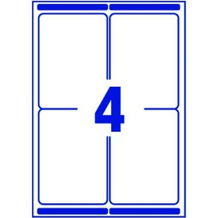 Etiquetas para Impresora Avery L7169 Blanco 100 Hojas 99,1 x 139 mm (5 Unidades) 1 Etiquetas para Impresora Avery L7169 Blanco 100 Hojas 99,1 x 139 mm (5 Unidades) 1