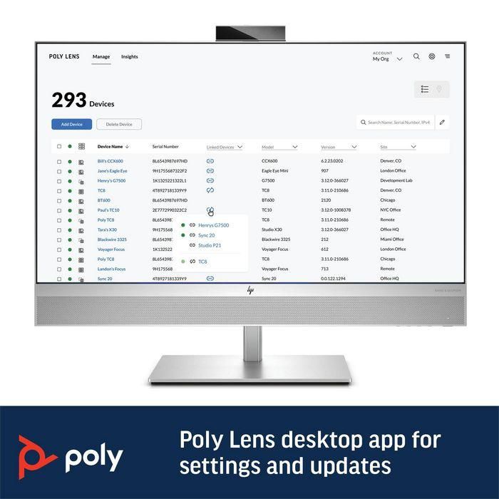 Poly Poly Sync 60 Microsoft Teams Certified Speakerphone 7 Poly Poly Sync 60 Microsoft Teams Certified Speakerphone 7