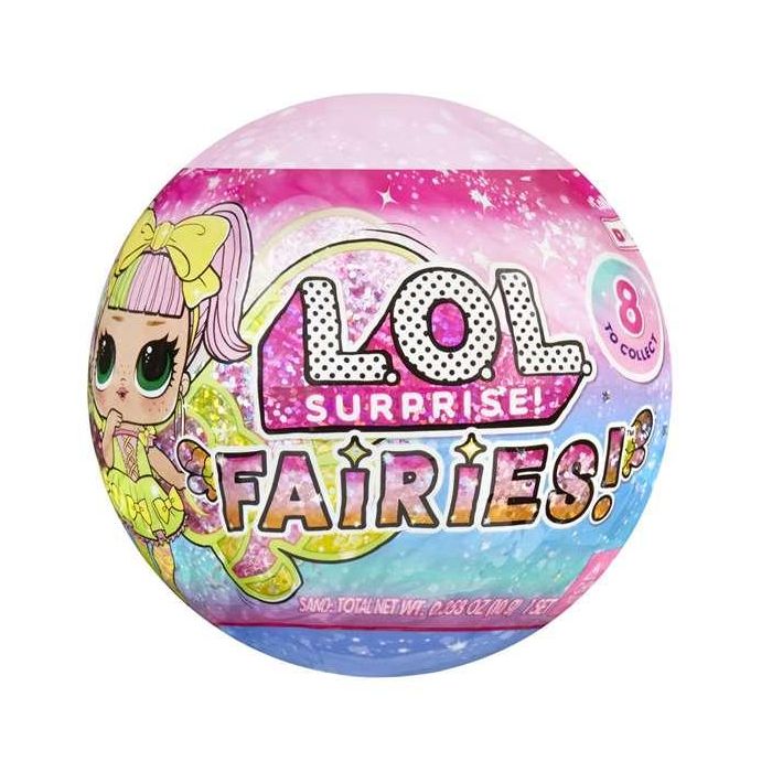 Bola sorpresa l.o.l. surprise fairy tots. diseña las alas de tu hada de 3 colores distintos. 9 cm - modelos surtidos Bola sorpresa l.o.l. surprise fairy tots. diseña las alas de tu hada de 3 colores distintos. 9 cm - modelos surtidos