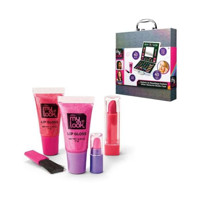 Cra-Z-Art Maletín de Maquillaje con Más de 35 Colores y Pinceles, Estuche de Cosmética para Niños Cra-Z-Art Maletín de Maquillaje con Más de 35 Colores y Pinceles, Estuche de Cosmética para Niños